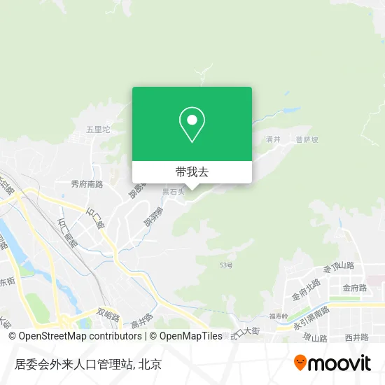 居委会外来人口管理站地图