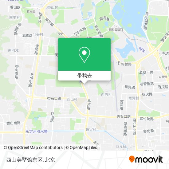 西山美墅馆东区地图