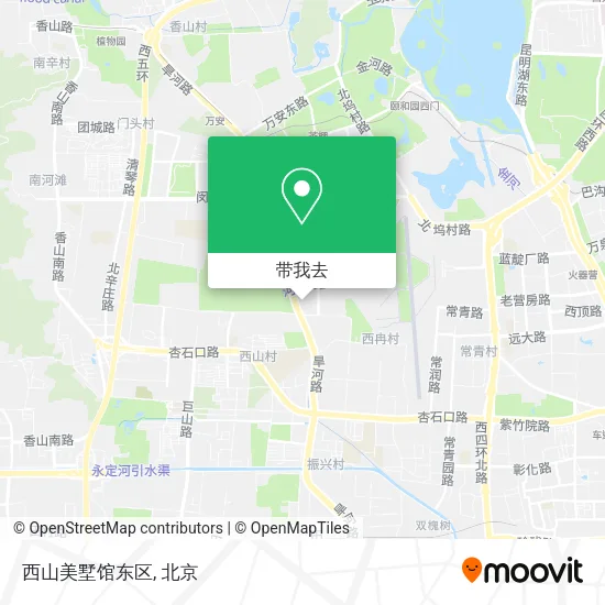 西山美墅馆东区地图