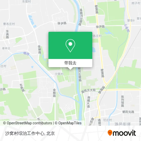 沙窝村综治工作中心地图