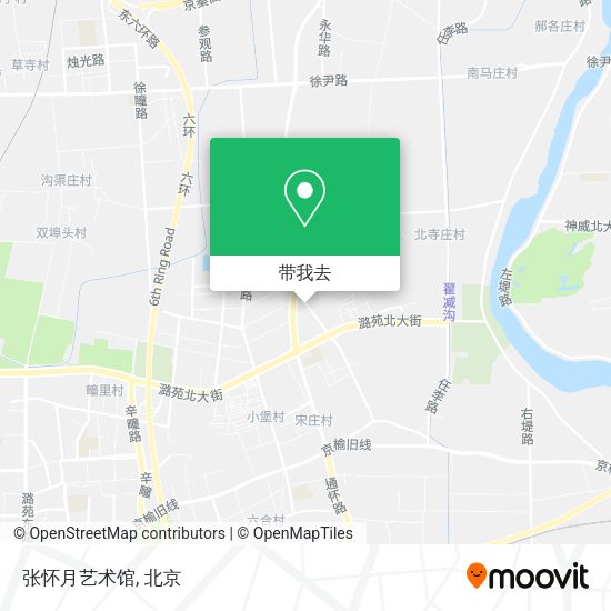 张怀月艺术馆地图
