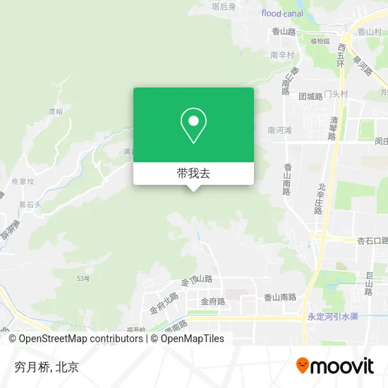 穷月桥地图