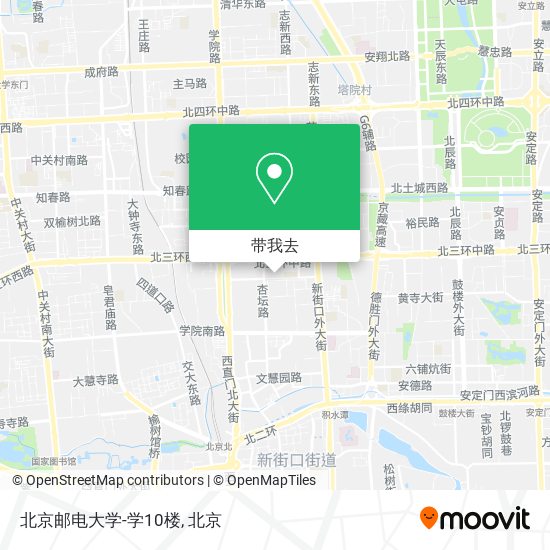 北京邮电大学-学10楼地图