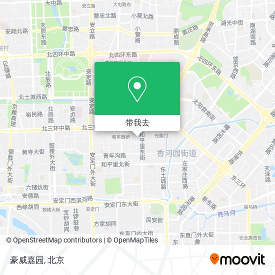 豪威嘉园地图