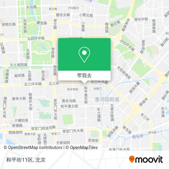 和平街11区地图