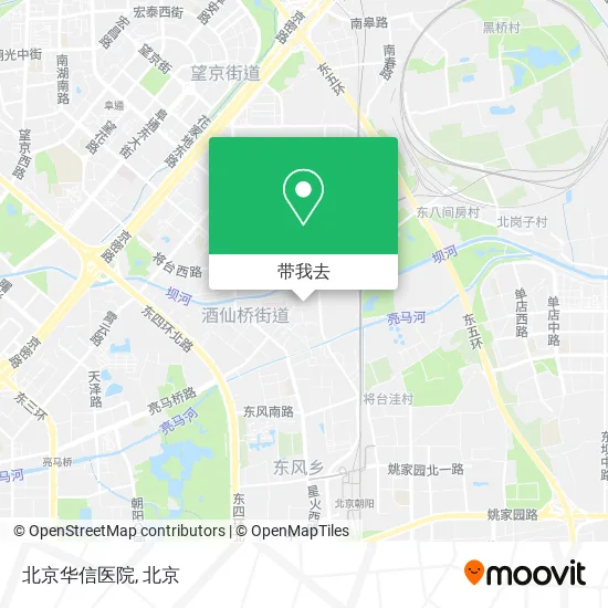 北京华信医院地图