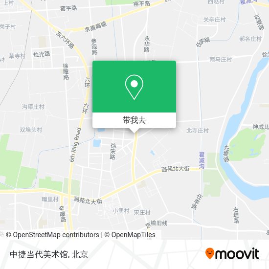 中捷当代美术馆地图