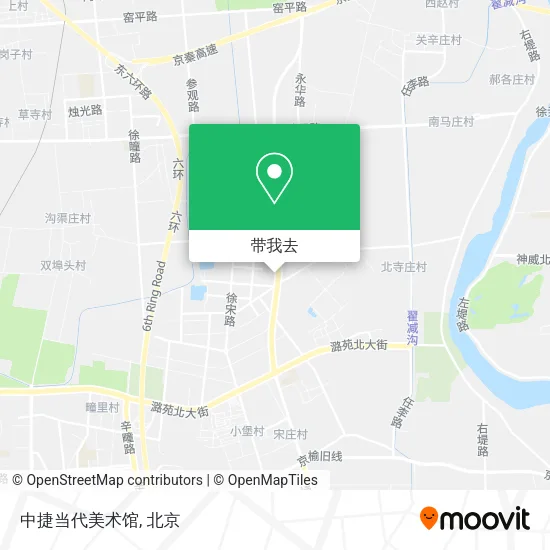 中捷当代美术馆地图