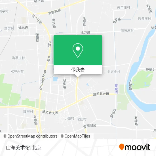 山海美术馆地图