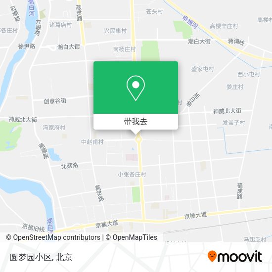 圆梦园小区地图