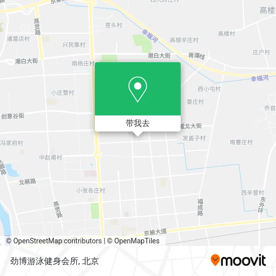 劲博游泳健身会所地图
