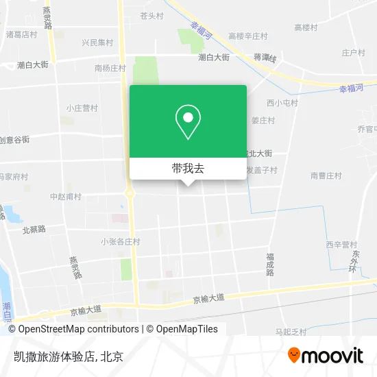 凯撒旅游体验店地图