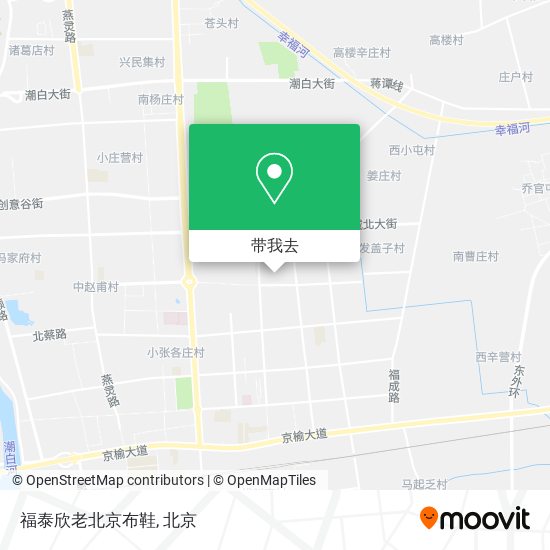福泰欣老北京布鞋地图