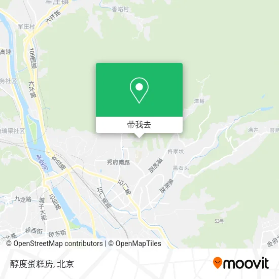 醇度蛋糕房地图