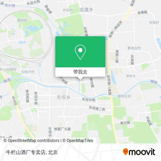 牛栏山酒厂专卖店地图