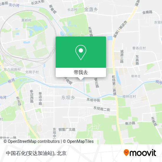 中国石化(安达加油站)地图
