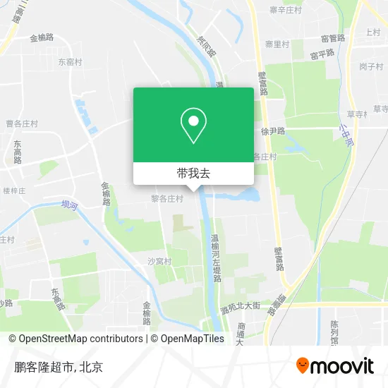 鹏客隆超市地图