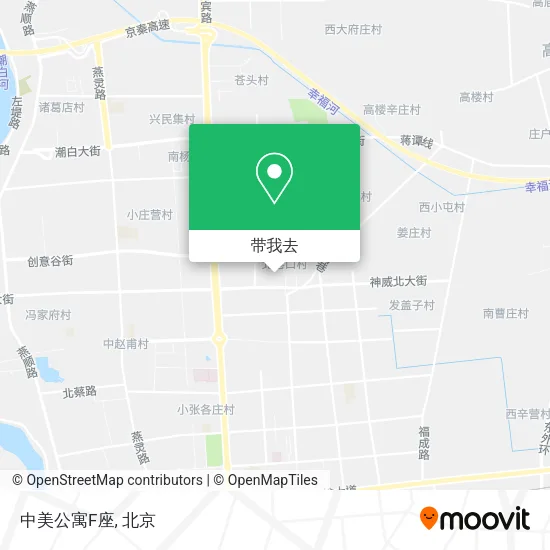 中美公寓F座地图