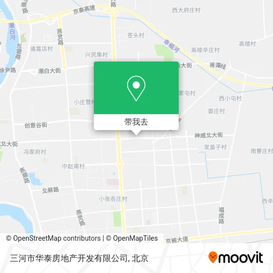 三河市华泰房地产开发有限公司地图