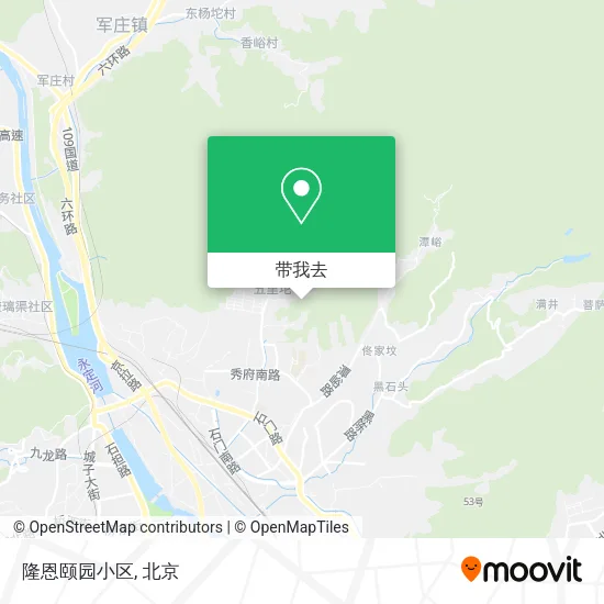 隆恩颐园小区地图