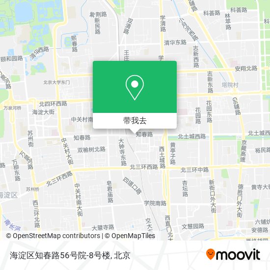 海淀区知春路56号院-8号楼地图