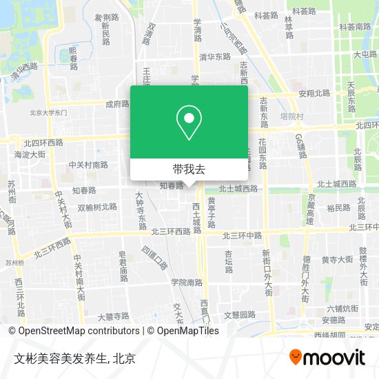 文彬美容美发养生地图