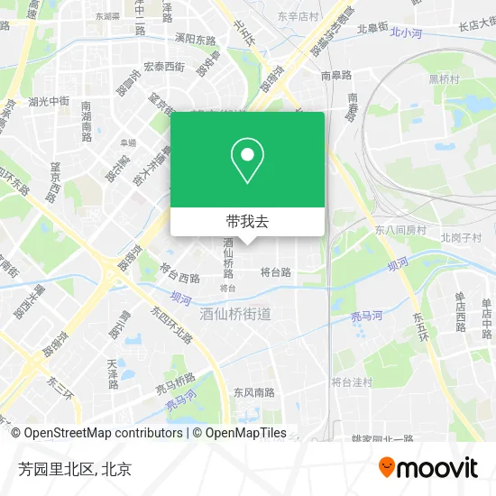 芳园里北区地图