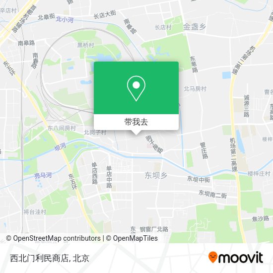 西北门利民商店地图