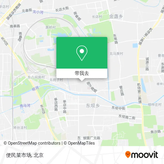 便民菜市场地图