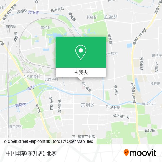 中国烟草(东升店)地图