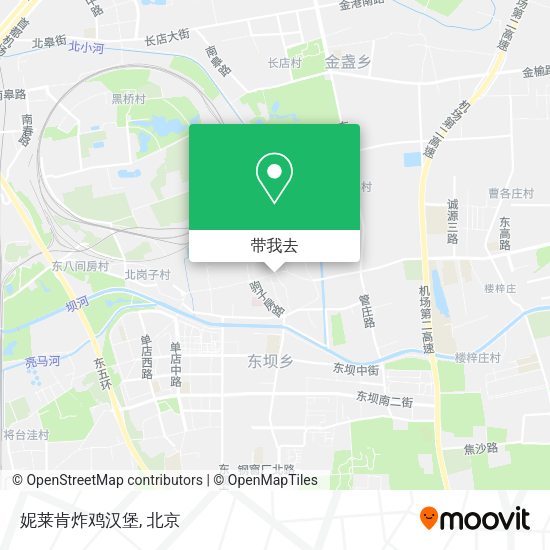 妮莱肯炸鸡汉堡地图