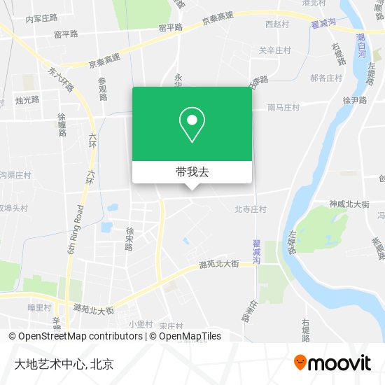 大地艺术中心地图
