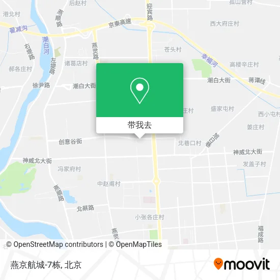 燕京航城-7栋地图