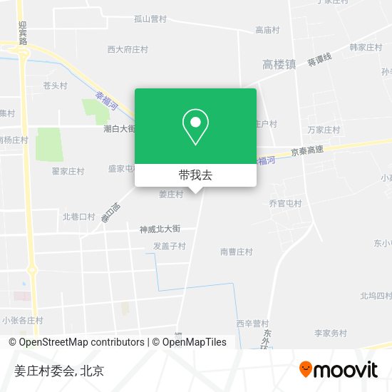姜庄村委会地图