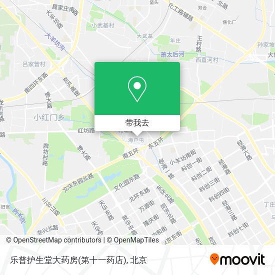 乐普护生堂大药房(第十一药店)地图