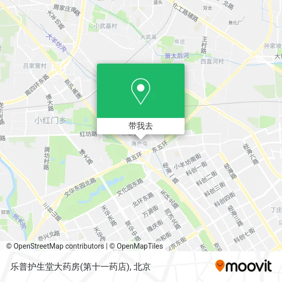 乐普护生堂大药房(第十一药店)地图