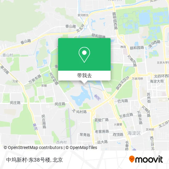 中坞新村-东38号楼地图