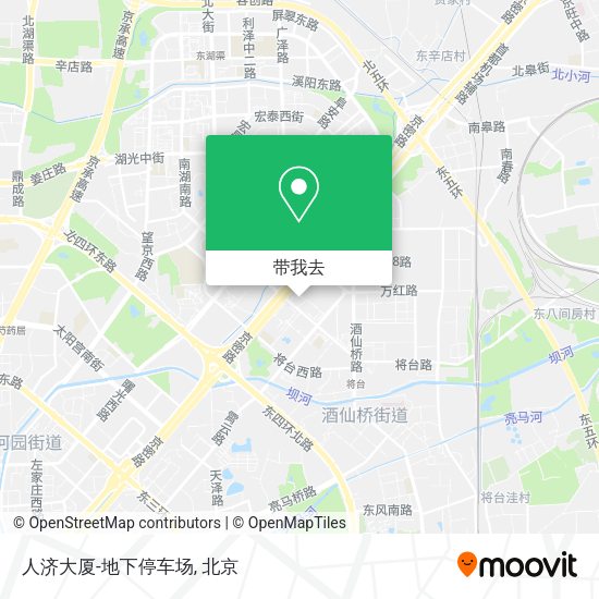 人济大厦-地下停车场地图