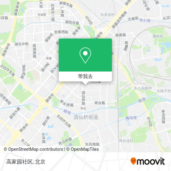 高家园社区地图