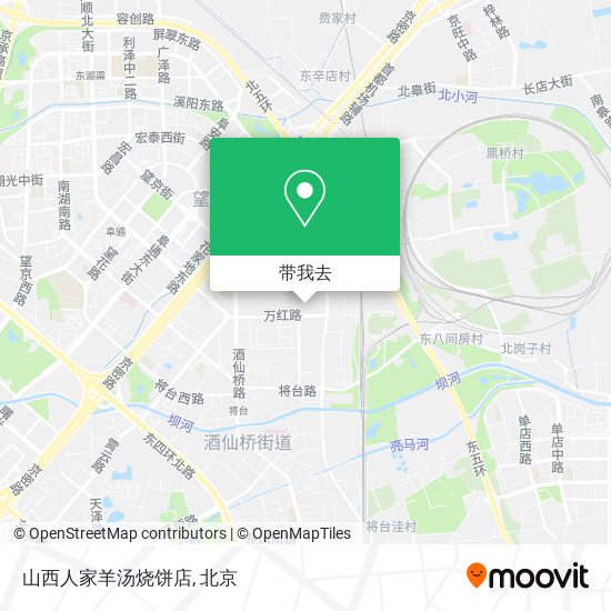 山西人家羊汤烧饼店地图