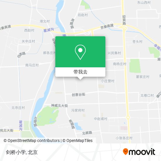 剑桥小学地图