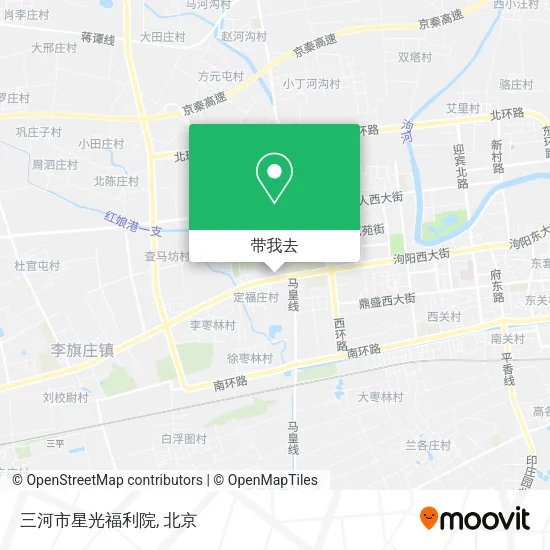 三河市星光福利院地图
