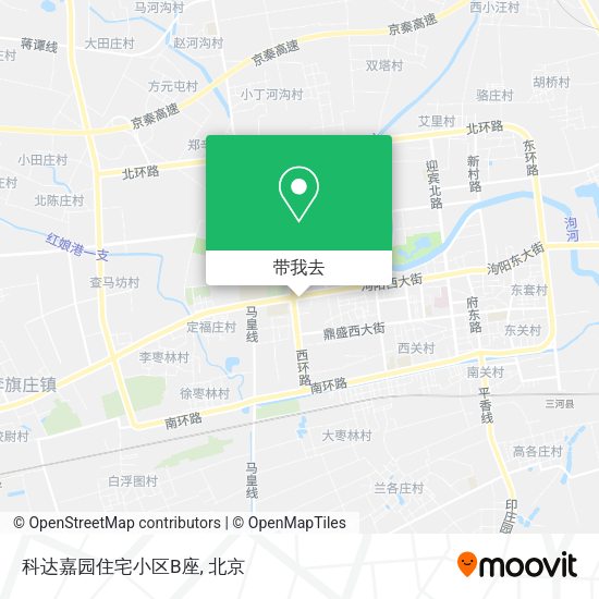 科达嘉园住宅小区B座地图