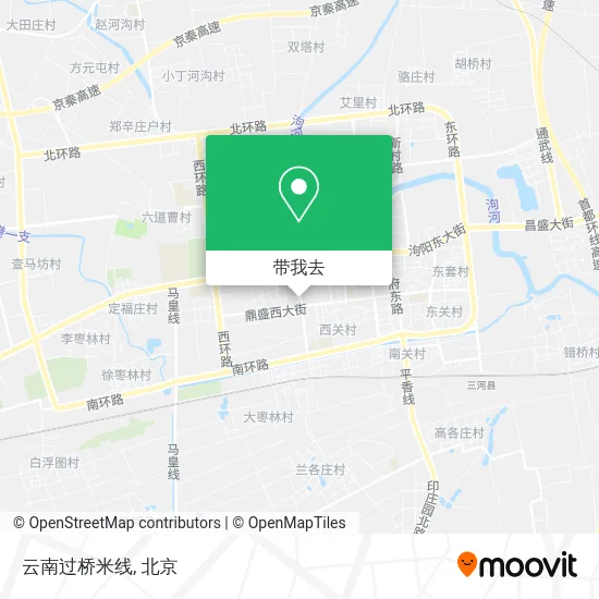 云南过桥米线地图