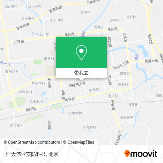 恒大伟业安防科技地图