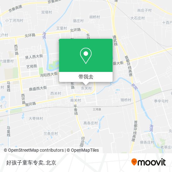 好孩子童车专卖地图