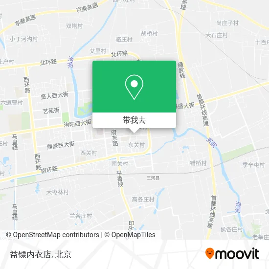 益镖内衣店地图