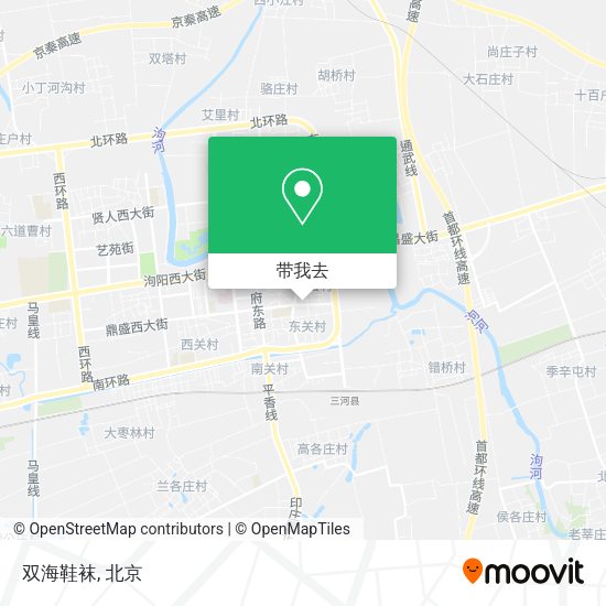 双海鞋袜地图
