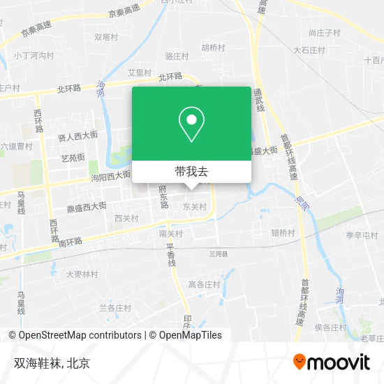 双海鞋袜地图