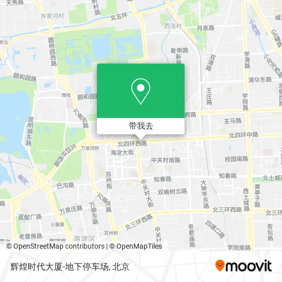 辉煌时代大厦-地下停车场地图
